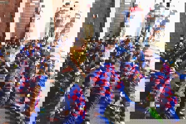 Voetbal project | Coaching & Training project Sri Lanka aan het trainen