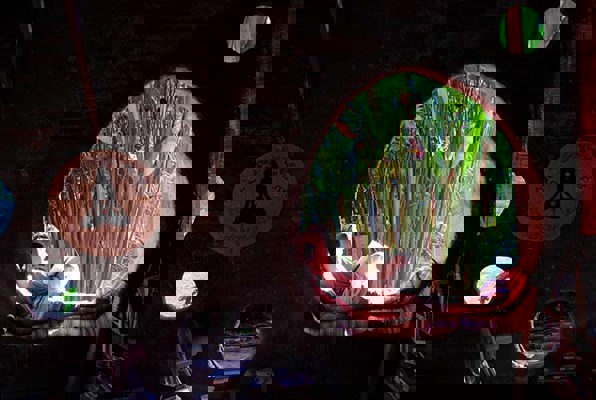 Eco-leer centrum voor Permakultuur en onderwijs in Thailand vrijwilligerswerk relaxen 