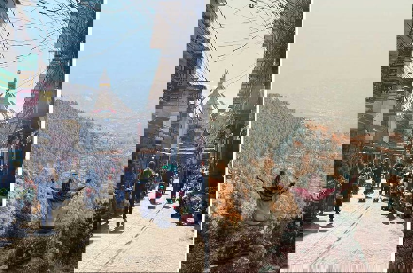 Vrijwilliger Judith in Nepal wat een mooi land