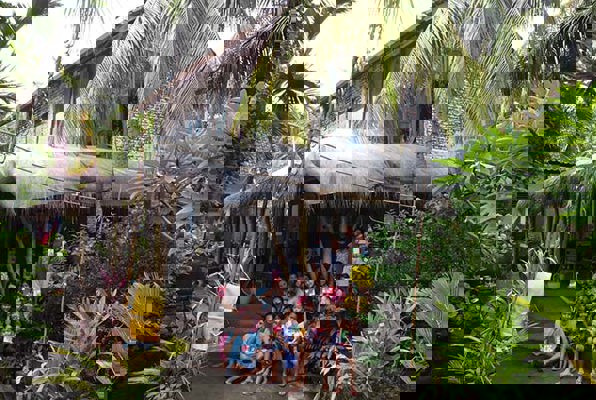 Community project op Bali foto van een project op Bali