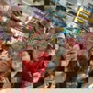 Jongerenreis Sri Lanka op het vliegveld 