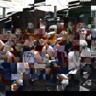 Java en Bali jongerenreis groepsfoto